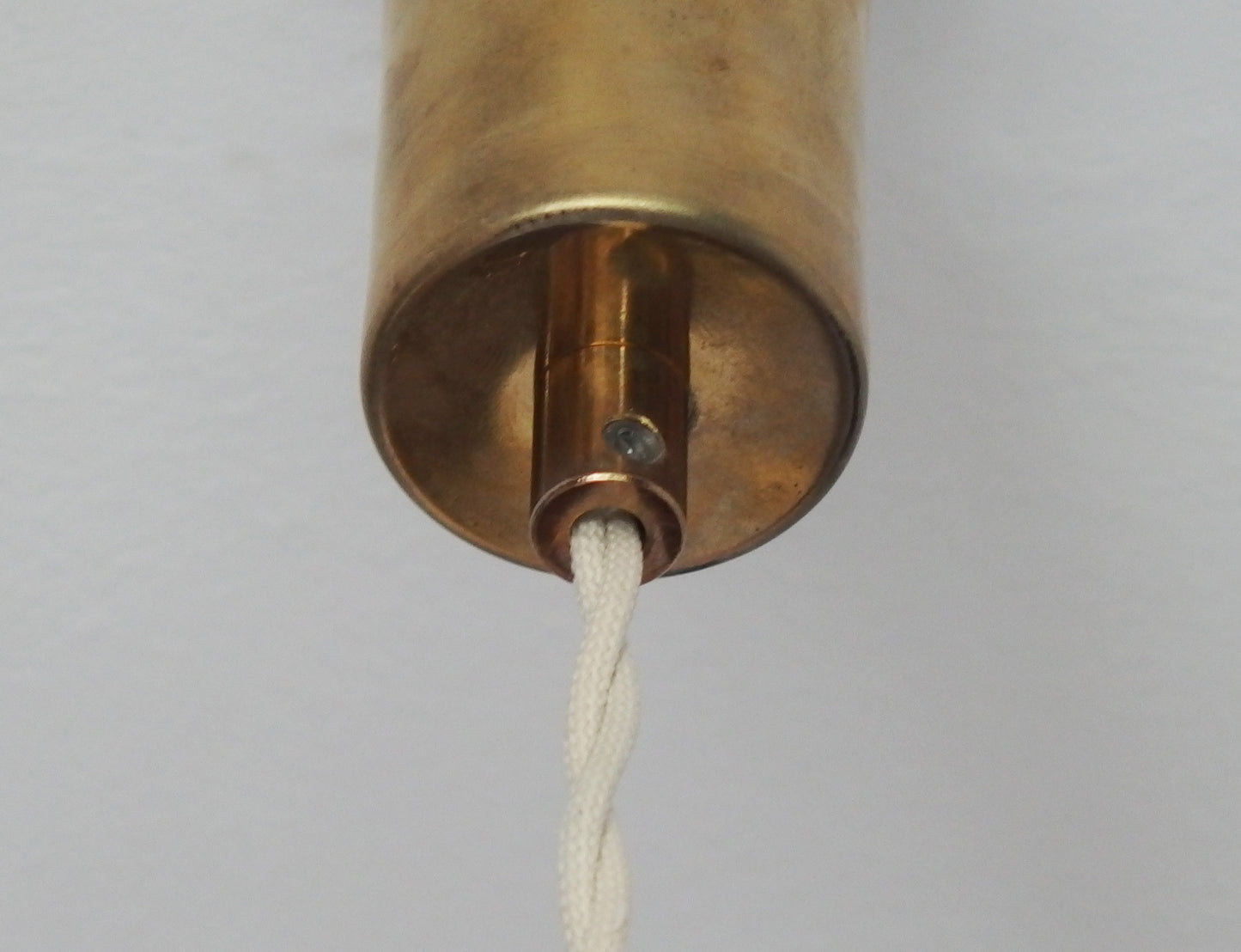 Midcentury 1960s Peill and Putzler yellow glass pendant lamp designed by Aloys Gangkofner - Retro Lamp Shop